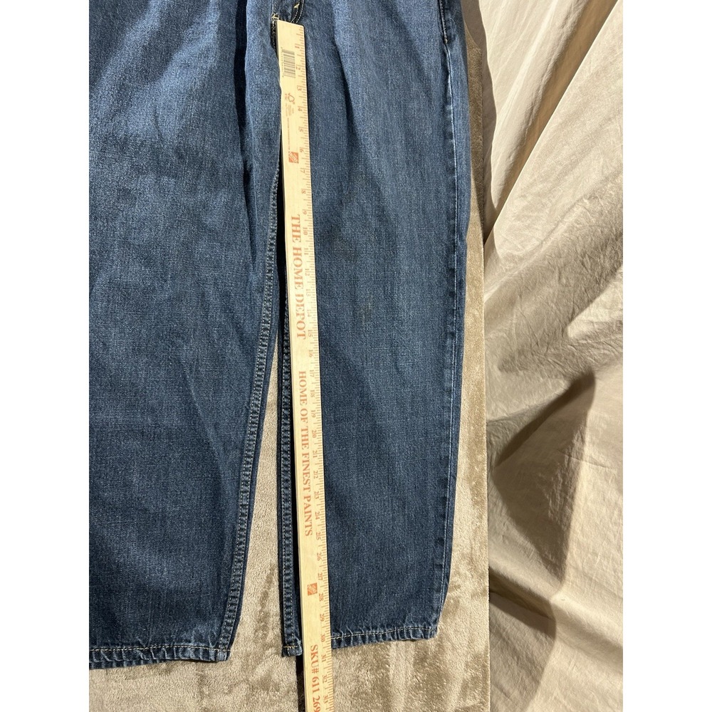 Levi's 550 Jeans Mens 38x32 Relaxed Fit Straight Leg Blue Denim 00550-0032 - Picture 8 of 12